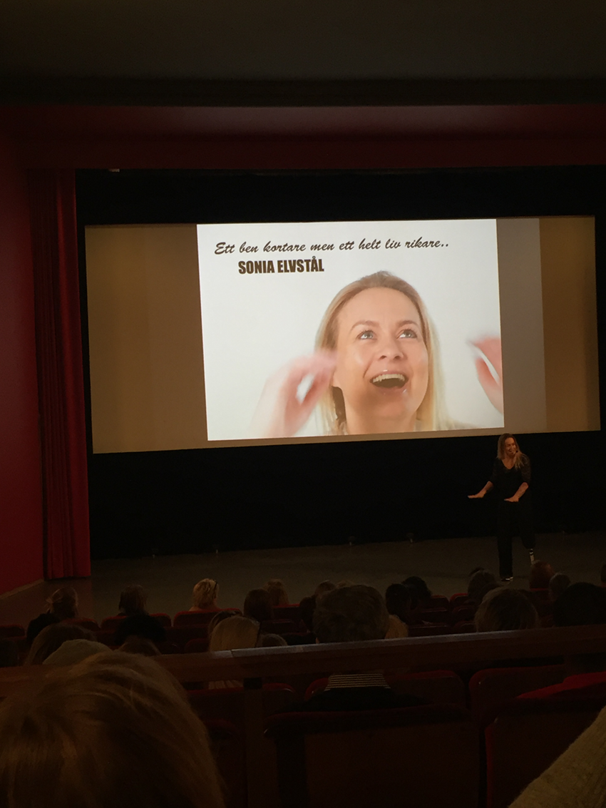 Sonia Elvstål - från föreläsningen